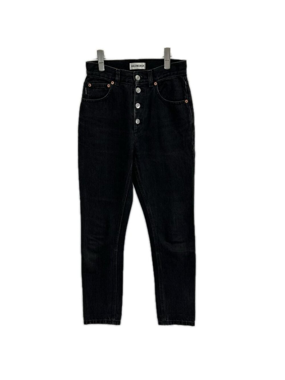 Balenciaga Black Skinny Denim Pants 24